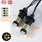 LED Switchback Turn Signal DRL Bulbs for Subaru WRX STi (2015–2019)