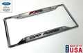 License Plate Frame Chrome With Off Road Script Logo for Ford F-150 FX4 (2015–2020)