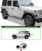 6-Inch Running Boards for Jeep Wrangler JL (2018-2026)