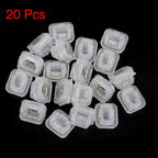 20pcs Plastic White Retainer Clips for BMW E46 E90 E91 E92 320i 323i