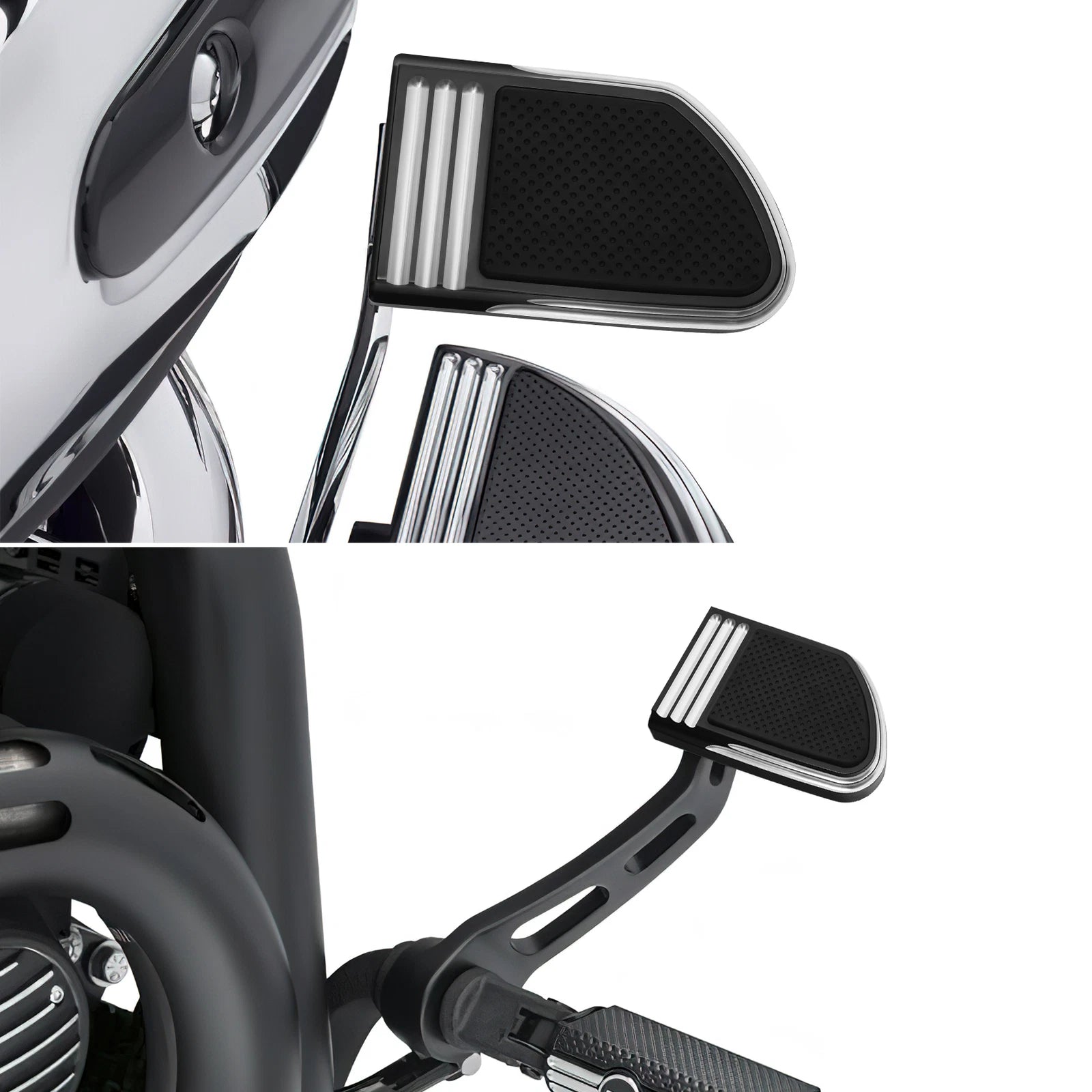 Brake Pedal Pad for Harley Softail Slim Fat Boy Heritage Classic (2018–2024)