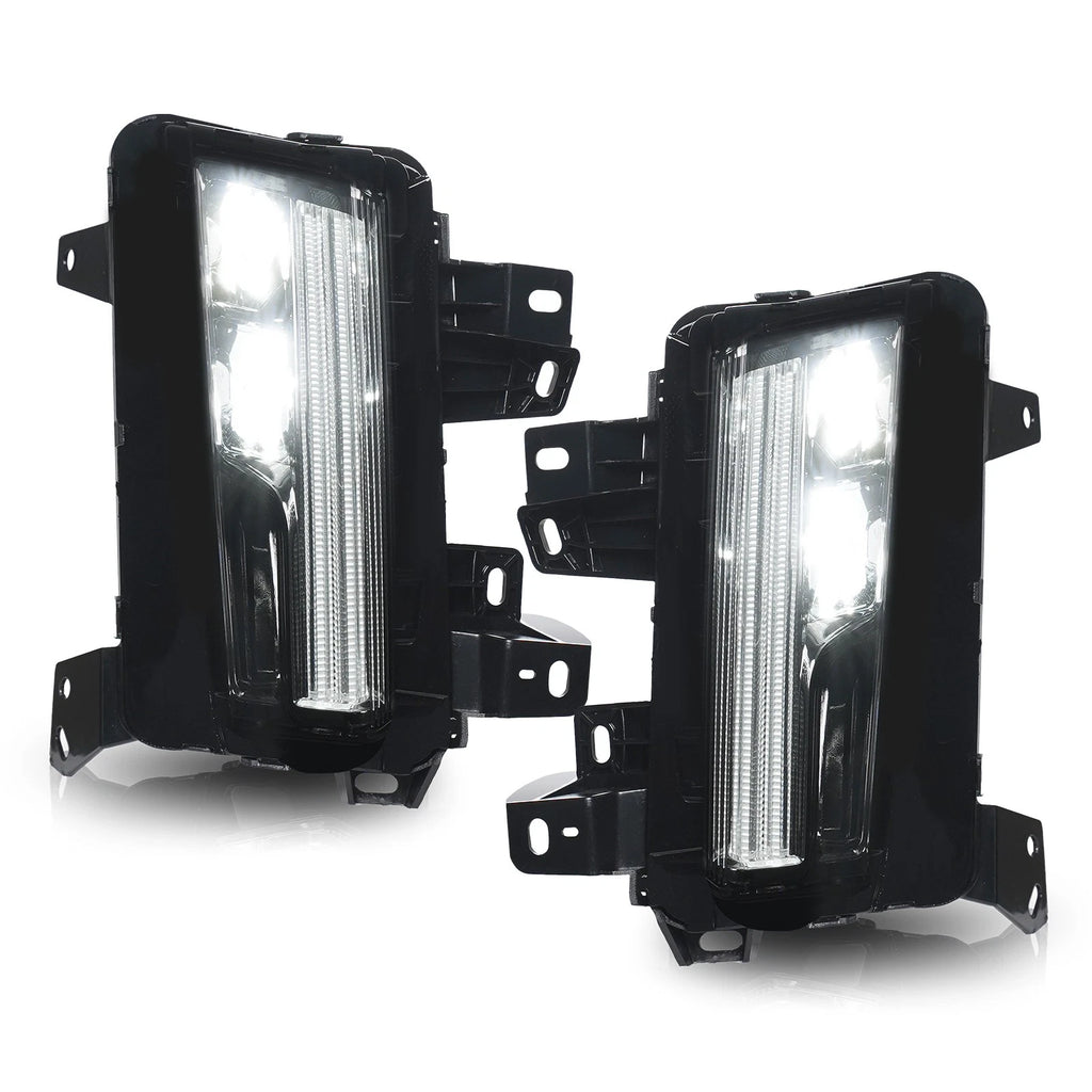 LED DRL Cornering Fog Light Pair for Cadillac XT5 (2017–2020)