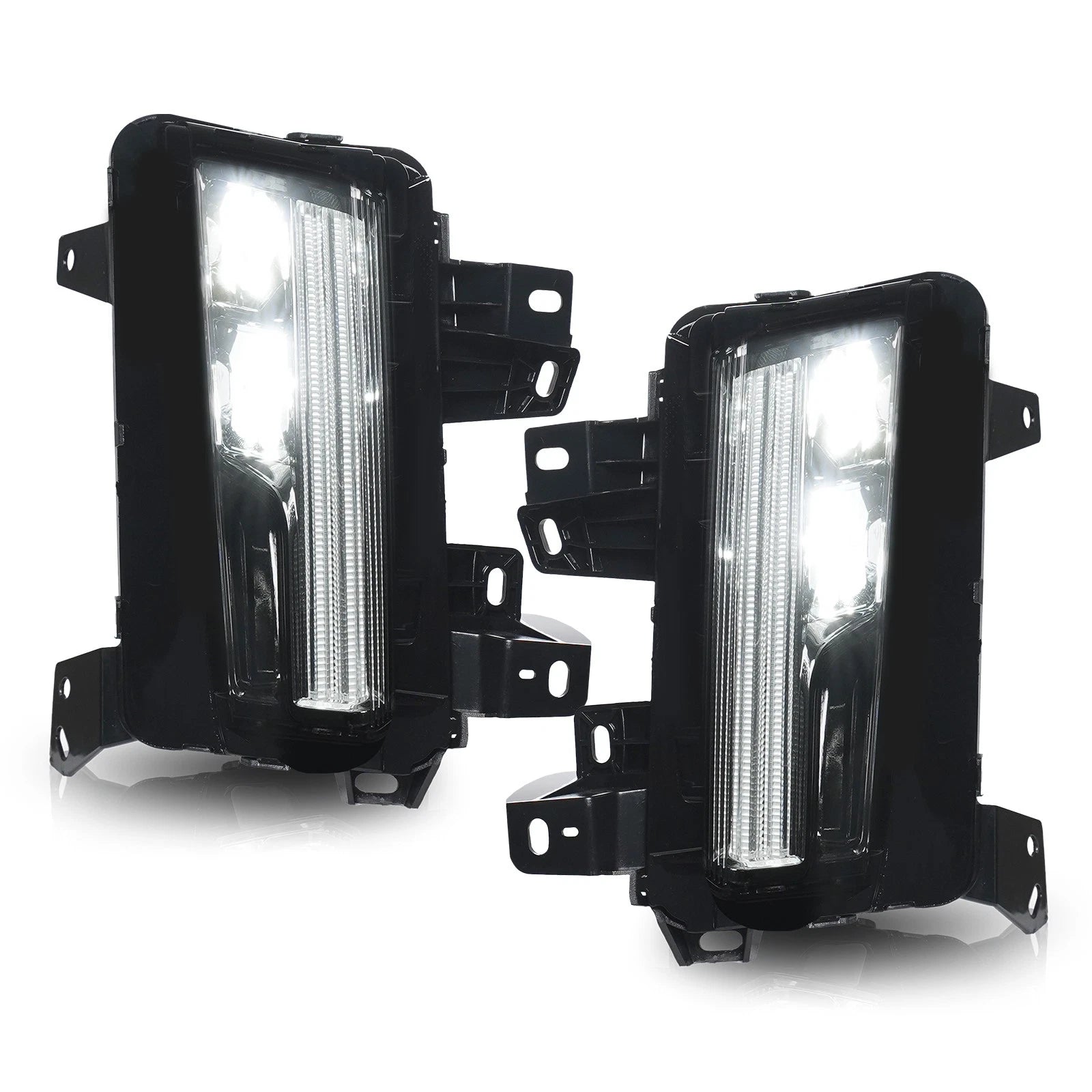 LED DRL Cornering Fog Light Pair for Cadillac XT5 (2017–2020)