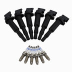 Ignition Coils & Spark Plugs Kit for BMW E82 135i 335i (Bosch)