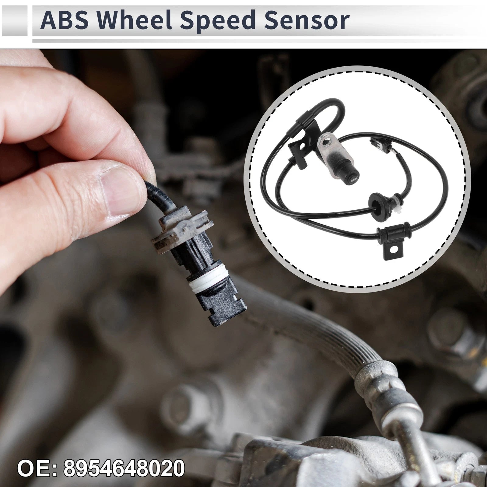 ABS Wheel Speed Sensor No. 8954648020 for Toyota Highlander (2001–2003)