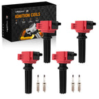 Ignition Coil Pack Set with Iridium Spark Plugs for Ford Mustang (2015–2023)