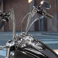 16" Rise 1-1/4" Hanger Ape Handlebar for Harley Sportster 883 1200 (1988–2023)