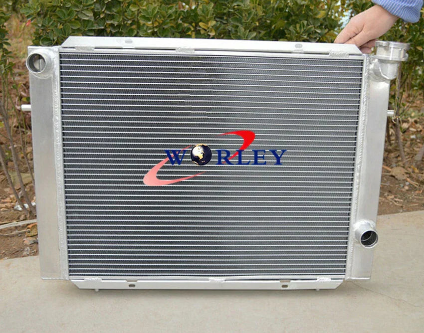 3 Row Aluminum Radiator + Fan for Holden Commodore VB VC VH VK V6 (1979-1985)