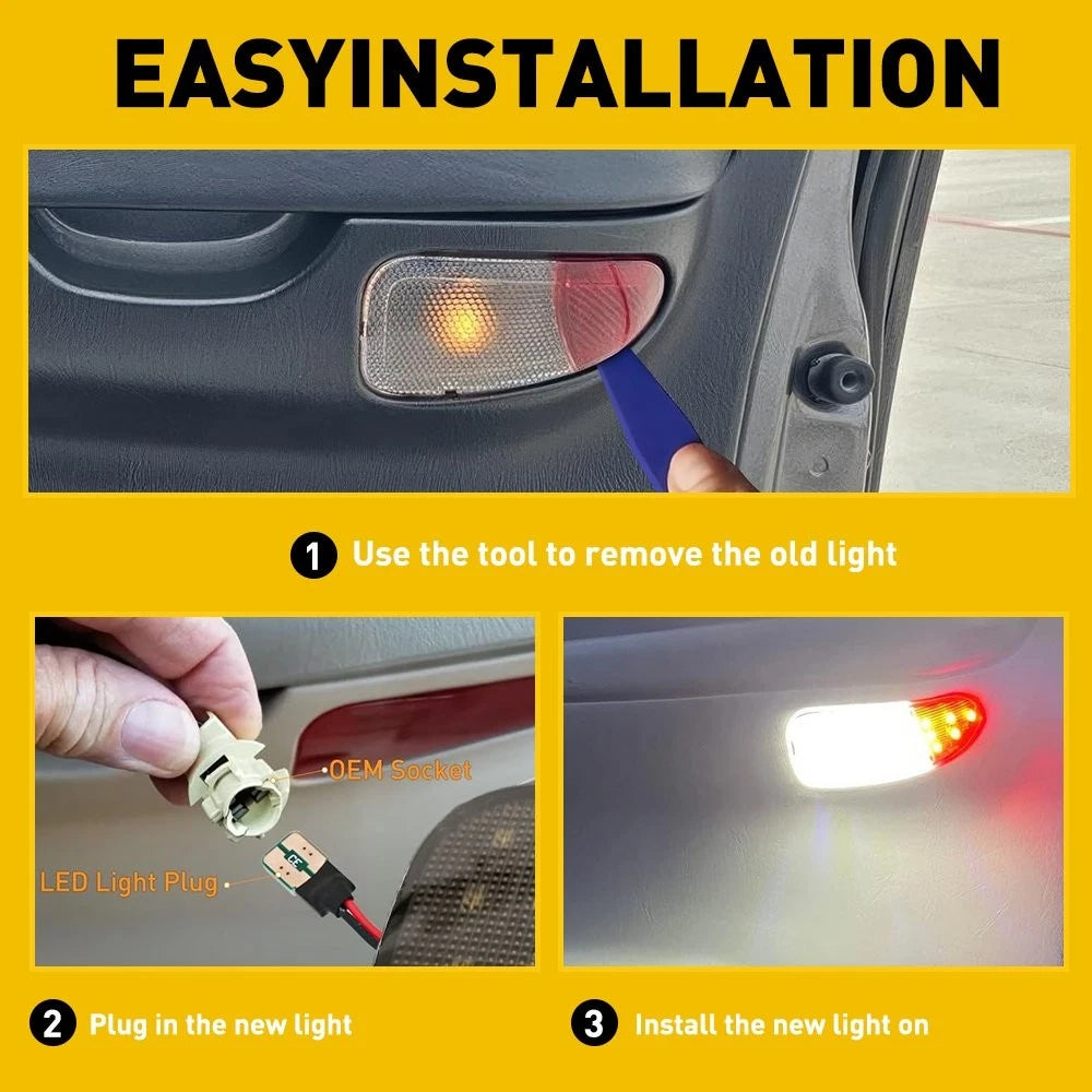2X LED Door Courtesy Light for Ford F150 (1997-2003)