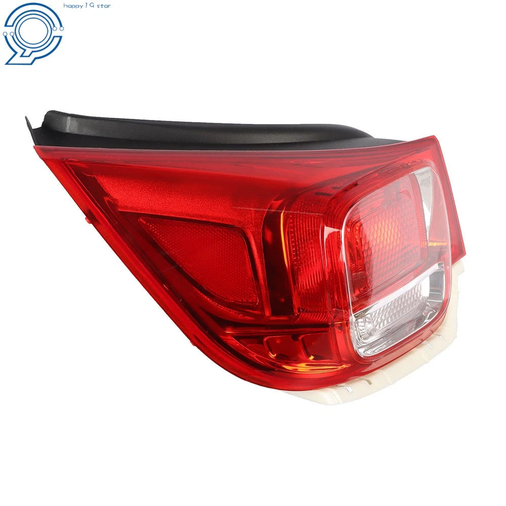 Tail Lights for Chevy Malibu (2013-2016) Halogen Rear Outer Left Red Lens