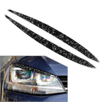 Headlight Eyebrow Eyelid Trim Cover for Volkswagen Golf MK7 MK7.5 (2014-2019)