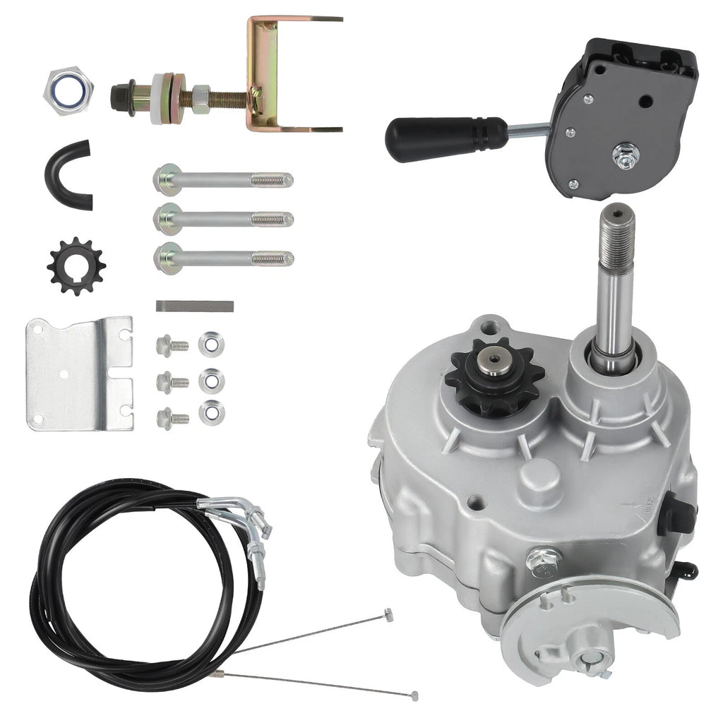 Forward Reverse Gear Assembly Box for Go Kart (2HP-14HP Engine)