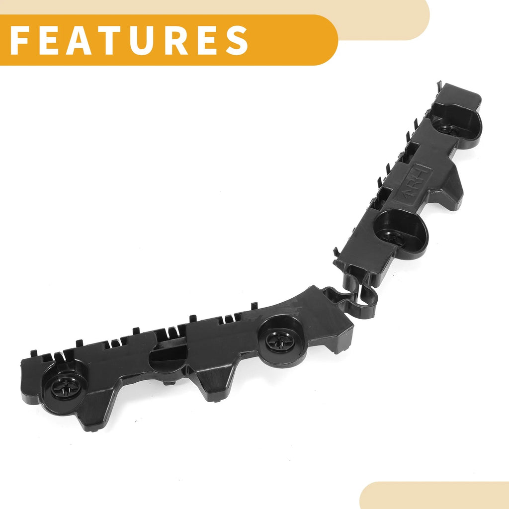 RH Side Rear Bumper Support Bracket for Nissan Altima (2019–2020) 1 Pc Black ABS