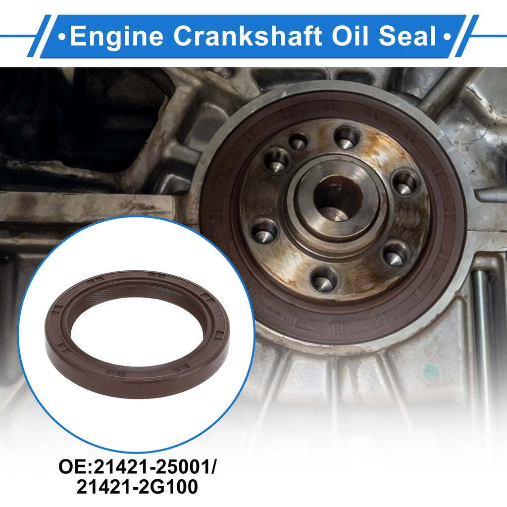 1 Pc Front Crankshaft Oil Seal for Hyundai Elantra Sonata (2011–2016) No.21421-25001