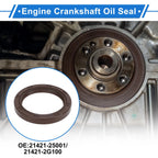 1 Pc Front Crankshaft Oil Seal for Hyundai Elantra Sonata (2011–2016) No.21421-25001