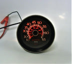 Medallion 3-3/4" Speedometer Gauge for - 0-65 MPH, Bracket, Bulb