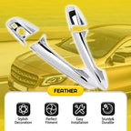 Chrome Door Handle Keyhole Cover Trim for Benz GLK CLA GLA Class (2014–2020)