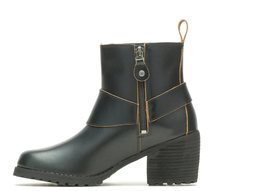 Harley-Davidson Women's Lalanne Black Motorcycle Harness Boots Size 8.5 (D84686)