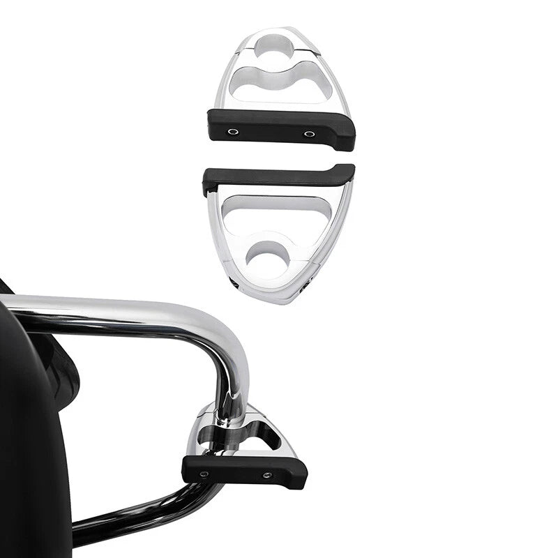Chrome Toe Rest Foot Peg for Harley Softail Touring Dyna XL (1 1/4")