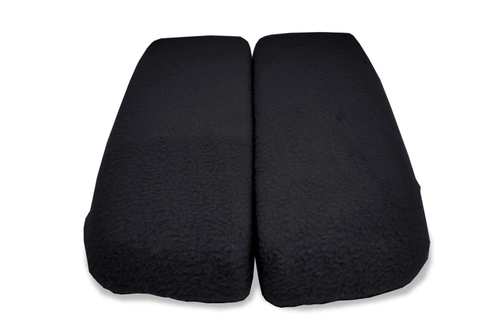 Fleece Console Lid Armrest Cover for Nissan Murano (2005–2007) Black