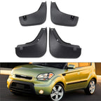 4pcs Plastic Mud Flaps Splash Guards for Kia Soul (2010-2012)