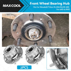 2X Front Wheel Bearing Hub for Mitsubishi Lancer Outlander Triton (2006–Present)