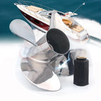 14 1/2X16 Stainless 4 Blade Boat Propeller for Yamaha VF200HP VF225HP V-Max SHO