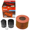 Air Oil Fuel Filter Service Kit for Toyota HDJ78 HDJ79 Diesel (1990–2007)