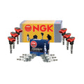 Set of 6 NGK COP Ignition Coils & Iridium IX Spark Plugs for Audi V6