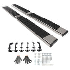 Running Board for Dodge Ram 1500 Quad/Extended Cab (2009–2018) Stainless Steel