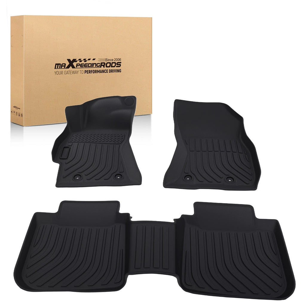 Set of 4 Anti-Slip All-Weather Floor Mats for Subaru Outback (2015–2019)