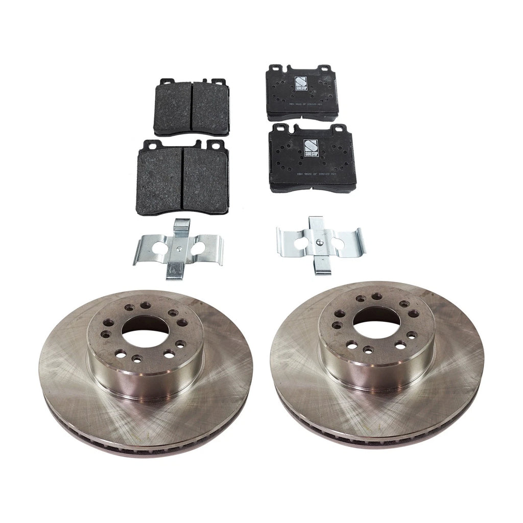 Brake Disc Rotors and Pads Kit for MB Mercedes S Class (CL S320, CL600, CL500)