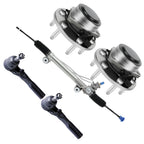 Steering Rack, Outer Tie Rod Ends, Wheel Hub Bearing for GMC Sierra 1500 (1999–2003)