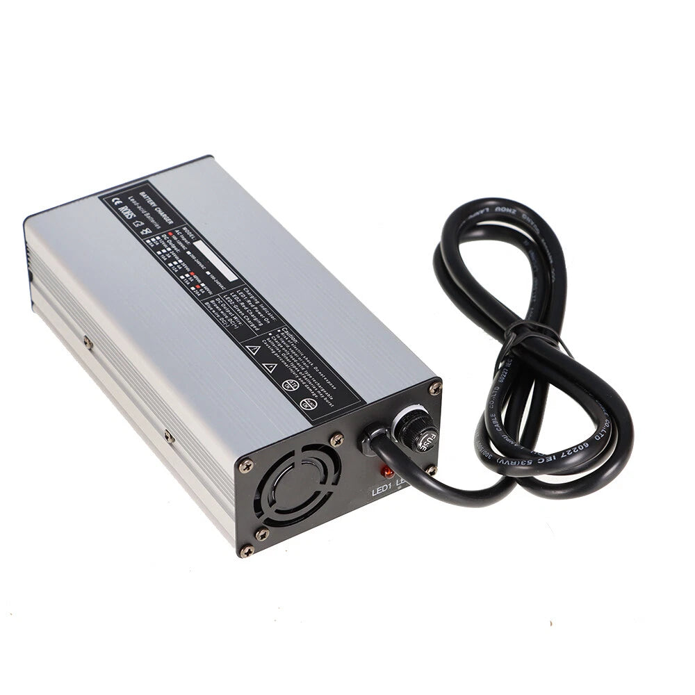 6A Lead-Acid Battery Charger for Club Car DS, EZGo TXT, Yamaha (48V)