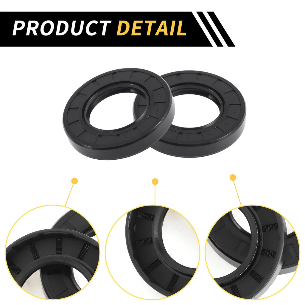 Set of 5 Oil Seal Rotary Shaft Seal NBR Rubber 42x75x12mm