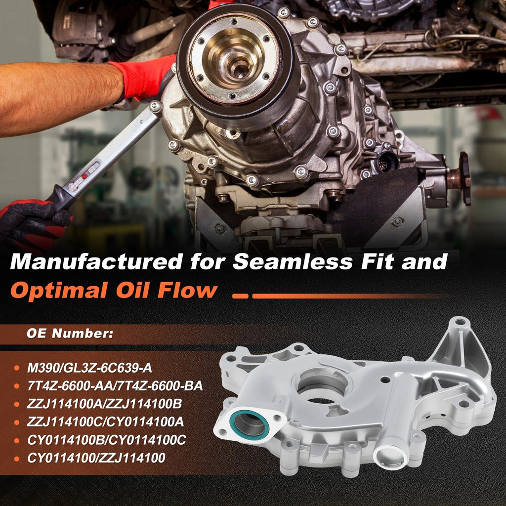 Engine Oil Pump for Ford Explorer Edge Transit 150 250 350 (2006–2023) 7T4Z6600AA