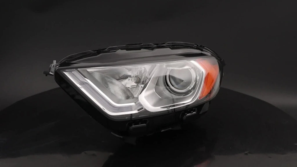 Driver Side Chrome Headlight Assembly with DRL for Ford EcoSport (2018-2023)
