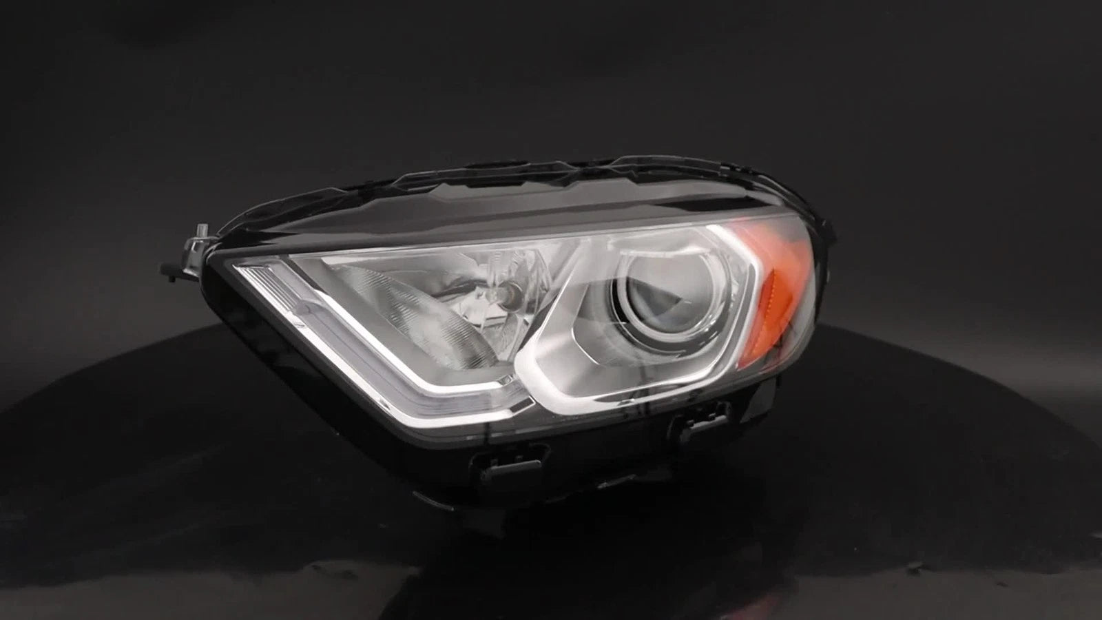 Driver Side Chrome Headlight Assembly with DRL for Ford EcoSport (2018-2023)