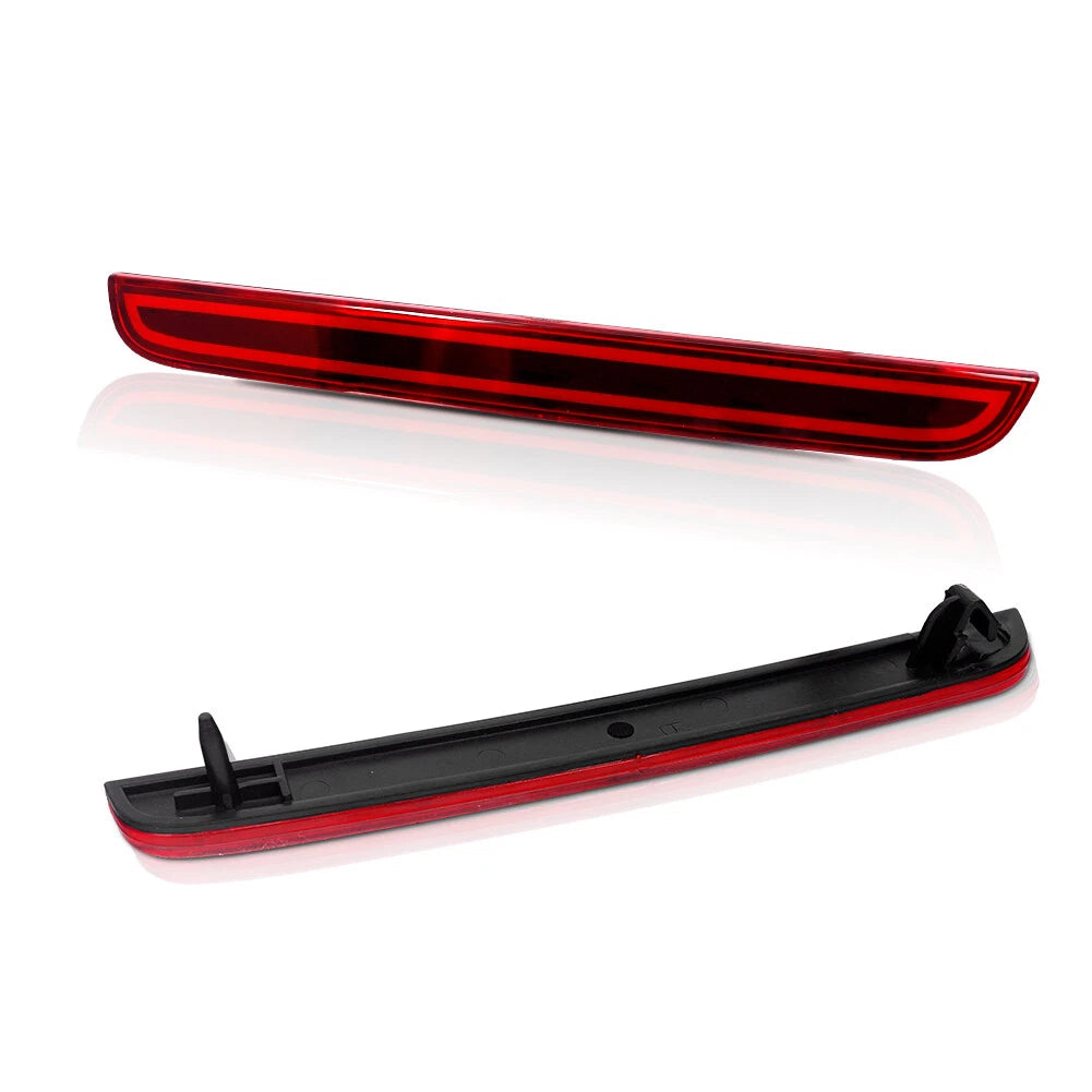 2X Red Lens LED Rear Reflectors for Dodge Challenger (2015–2023)
