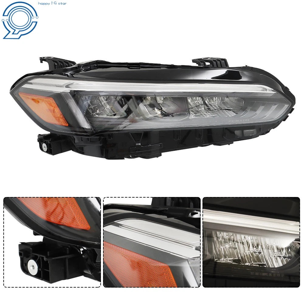 Full LED Headlight Assembly for Honda Civic (2022–2023) Black