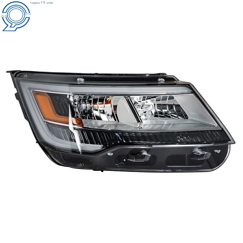Halogen LED DRL Headlight Right for Ford Explorer Limited/XLT/Platinum (2016–2018)