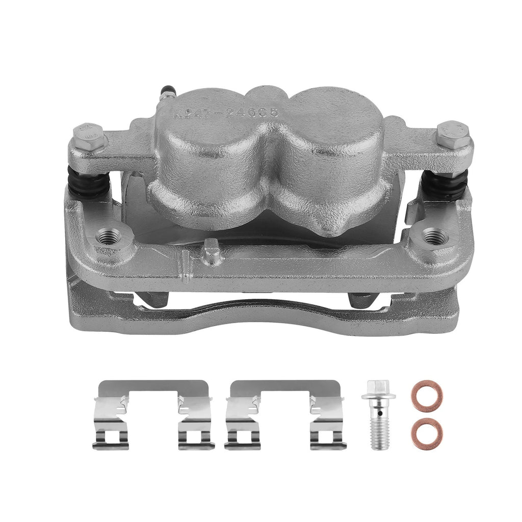 Front Right Disc Brake Caliper w/ Bracket for Silverado Sierra 1500 (2007–2013)