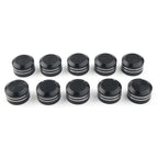 9mm Black CNC Inner Motor Bolt Topper Caps for Harley