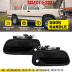 Set of 2 Front Exterior Door Handles for Toyota T100 (1993–1998) Black