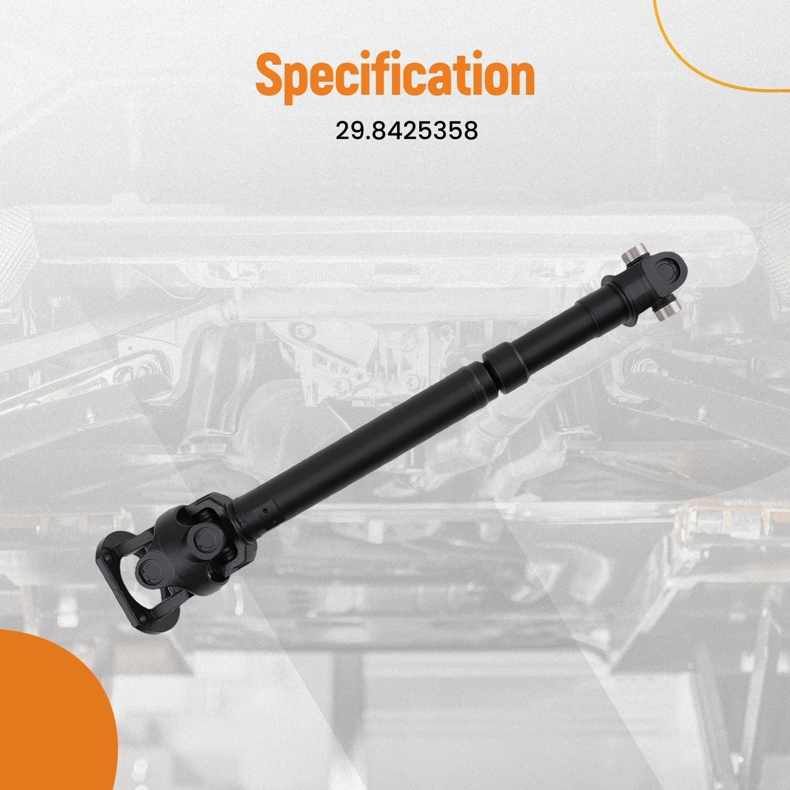 Propeller Drive Shaft Front for Dodge W200 W250 W300 W350 (1975–1993) 65-9318