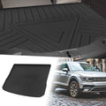 Flat Face Cargo Liner Rear Trunk Mat for Volkswagen Tiguan (2009–2017) TPE