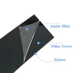 6 x Door Trim Covers for Toyota Sienna (2004-2010) Black