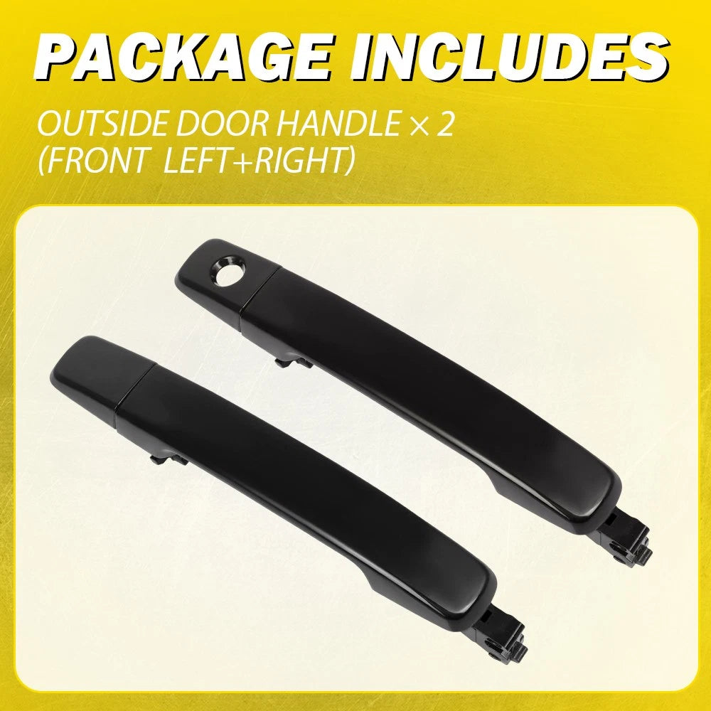Exterior Door Handle for Nissan Frontier (2005–2022) Smooth Black