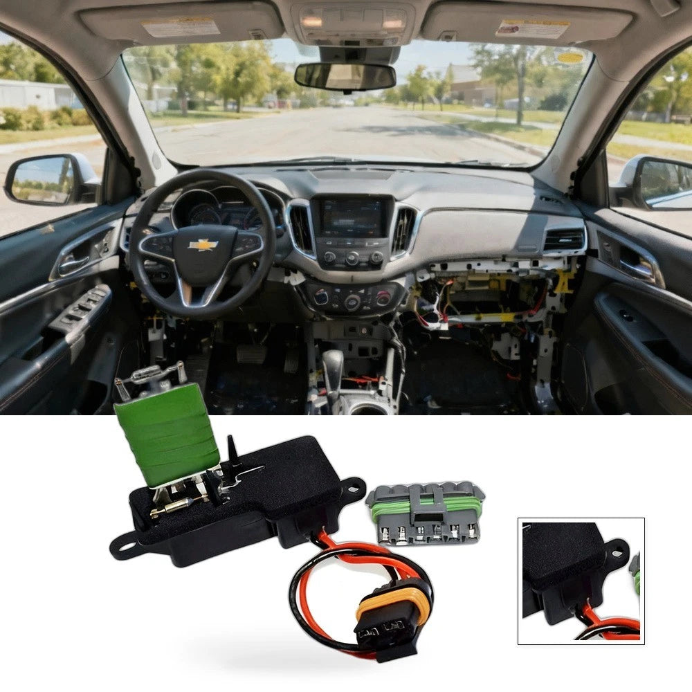 Blower Resistor for Chevrolet GMC Buick (89018436, 89019100, 15415789)