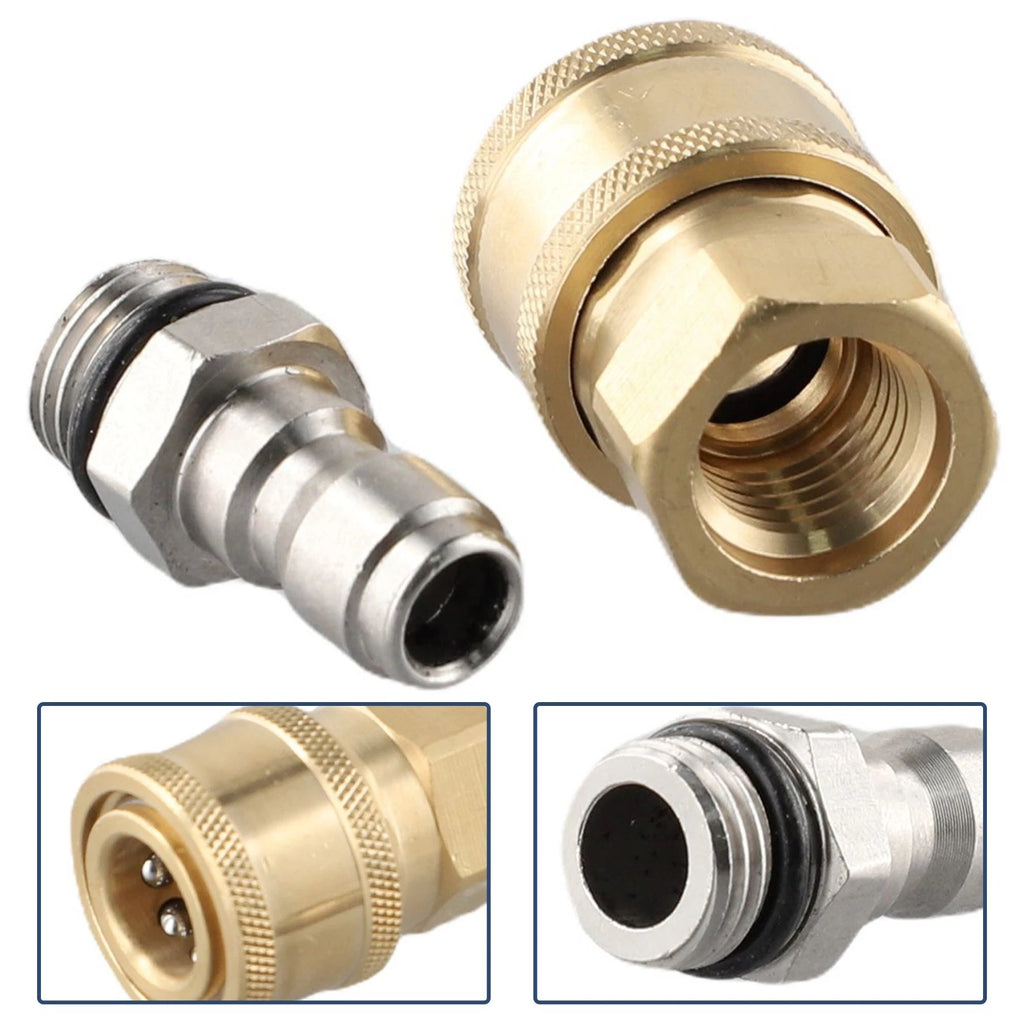 Connector Pressure Washer 1/4 Male M22/14 Female Accessories